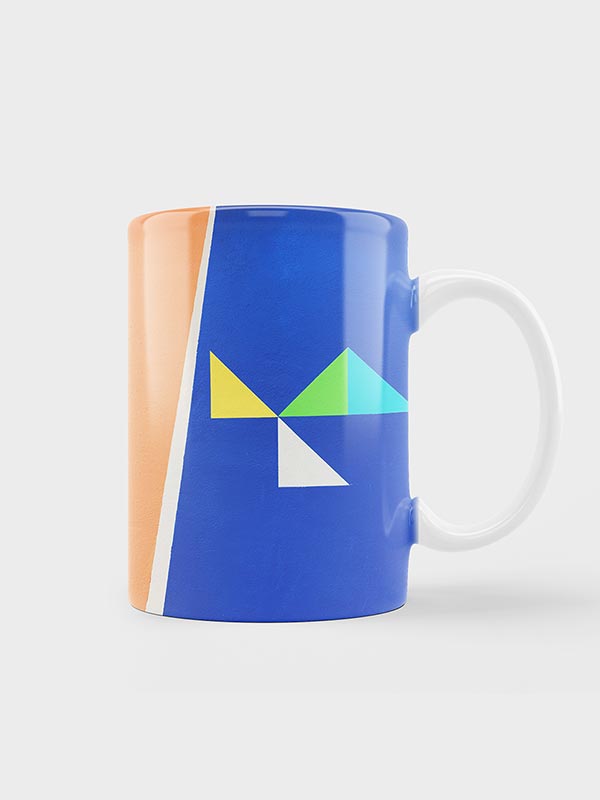 Tazón Azul Personalizado 11 oz