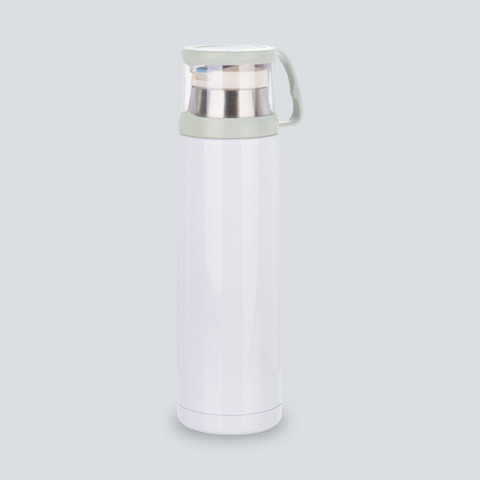 Termo Personalizado con Taza Transparente 500 ml