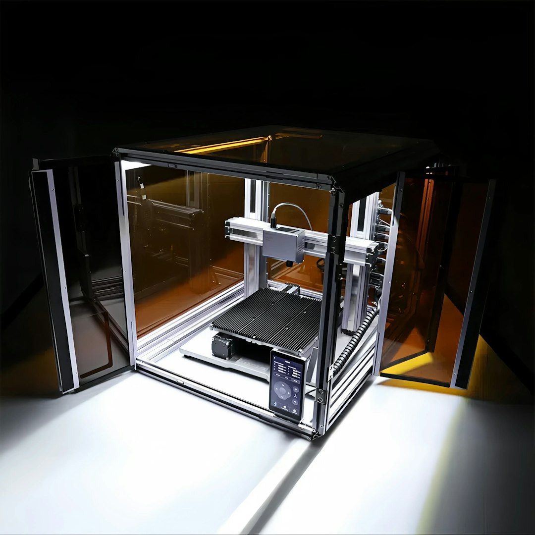 Imagen referencial de impresión 3D para proyectos combinados con láser