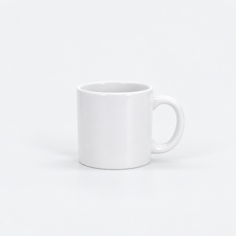 Taza blanca de 6 oz personalizable