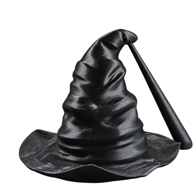 Llavero sombrero rígido · 5 cm — fotografía del producto real
